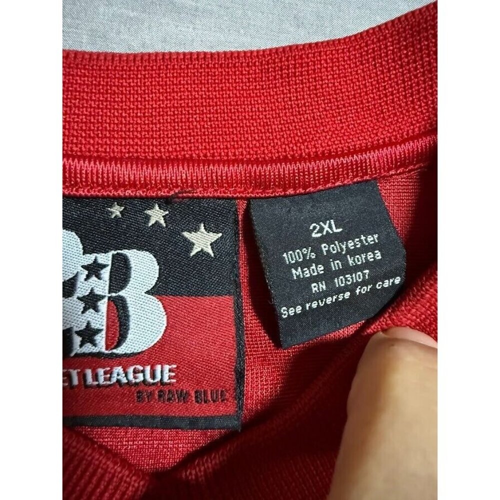 Chicago RB Street Ball Head Hunters #773 Jersey Mens 2XL Red Short Sleeve. - Picture 7 of 14